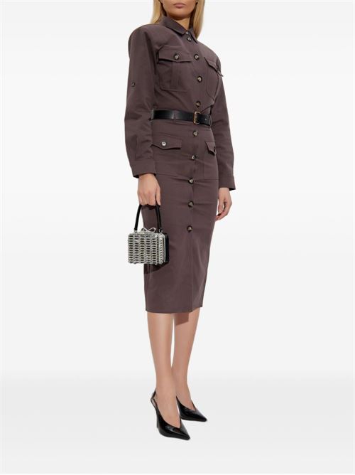 Midi Dress SELF PORTRAIT | AW25077MABROWN